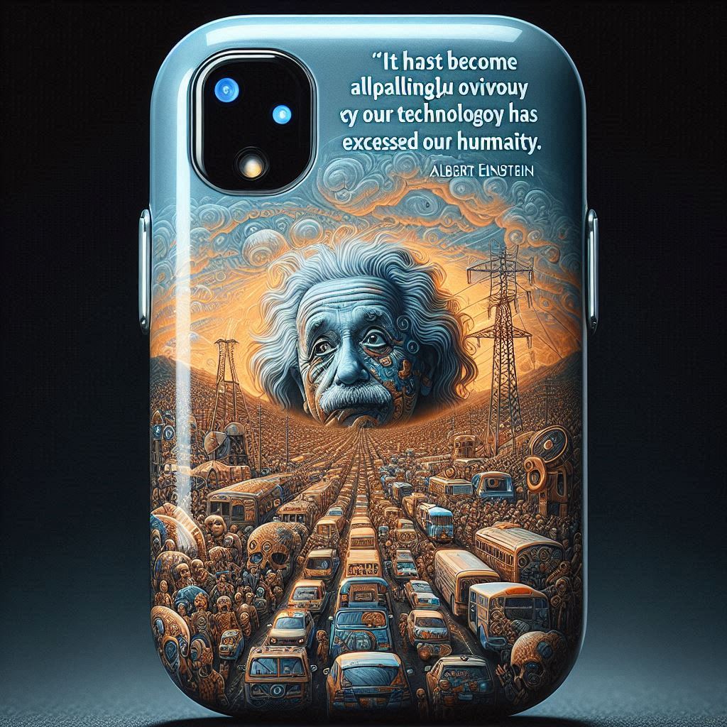 It has become appallingly obvious that our technology has exceeded our humanity - Albert Einstein